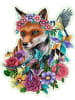 Ravensburger Puzzle 150 Teile WOODEN Puzzle - Bunter Fuchs - Konturgeformtes Holzpuzzle mit 150 Teilen Ab 10 Jahre in bunt
