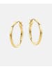 Vanlere Creolen aus 375 Gelbgold