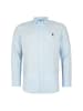 U.S. Polo Assn. Hemd 'Leinen-Shirt' in hellblau