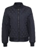 Urban Classics Urban Classics Damen Ladies Diamond Quilt Nylon Jacket in navy
