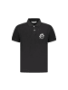 Trussardi Schwarzes Baumwoll-Polohemd