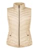 Betty Barclay Steppweste mit Stehkragen in Beige