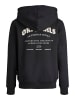 JACK & JONES Junior Kapuzenpullover in Black
