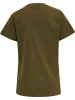 Hummel T-Shirt S/S Hmlred Heavy T-Shirt S/S Woman in DARK OLIVE