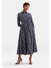 Seidensticker Kleid Slim in Dunkelblau