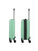 travelite Basics faltbarer 4-Rollen Kabinentrolley 55 cm in mint