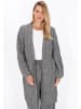 Albee Women Cardigan in Grey Melange