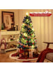 COSTWAY Künstlicher Weihnachtsbaum mit Beleuchtung in Grün