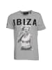 Roberto Geissini Ibiza T-Shirt Grau Unisex
