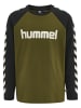 Hummel T-Shirt Hmlboys Lebensstil Jungen in DARK OLIVE