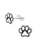 schmuck23 Ohrringe Pfote 925 Silber