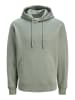 JACK & JONES PLUS Kapuzenpullover in Iceberg Green
