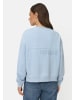 Camel Active Sweatshirt mit Ziernaht in Hellblau