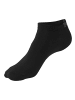 Bench Sneakersocken in 2x schwarz uni, 2x grau geringelt, 2x grau meliert