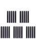 Butlers Butlers Stabkerze RAINBOW 25er-Set in Schwarz
