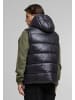 Urban Classics Urban Classics Recycled Hooded Puffer Vest in black