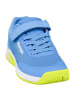 Kempa Hallen-Sport-Schuhe Wing 3.0 Kids in blau/weiß/limonengrün
