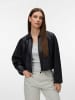 Vero Moda Lederjacke in Black