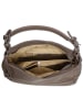 Toscanto Toscanto Schultertasche Leder grau ca. 38cm
