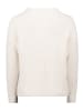 BETTY & CO Strickpullover mit Struktur in Bright Cream Melange