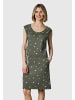 ragwear Sommerkleid Penelope Hearts YOUMODO in Dark Olive