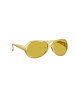 relaxdays 10x Rapperbrille in Gold