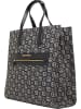 Carlo Colucci Shopper DelMonego in Schwarz / Creme