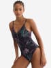Triumph Badeanzug Red Label Summer Tropics in black combination