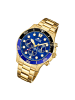 Lotus Chronograph-Armbanduhr Lotus Khrono gold groß (ca. 45mm)