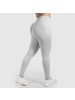 SMILODOX Leggings Myrah Scrunch in Hellgrau
