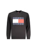 Tommy Hilfiger Schwarz Baumwolle Herren Sweatshirt