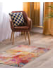 Beliani Kurzflor ISPARTA in Bunt/Lila/Rosa - (W) 80 x (H) 0.5 x (L) 150 cm