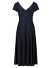 Vera Mont Cocktailkleid im Glitzer-Look in Dunkelblau/Grau