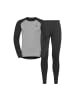 Odlo Active WARM Eco Skiunterwäsche-Set in Grau