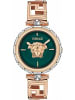 Versace Quarzuhr für Damen in Roségold