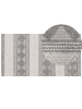 Beliani Kurzflor BOZOVA in Grau/Beige - (W) 80 x (H) 1 x (L) 150 cm