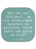Mr. & Mrs. Panda gläseruntersetzer Spruch Ein schwieriges Gesprä... in Meeresbrise