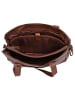 SPIKES & SPARROW Shopper echt Leder in cognac