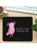 Mr. & Mrs. Panda Mouse Pad Axolotl Glücklich mit Spruch in Schwarz