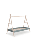CALICOSY Bett ELIOTT in Khakigrün - (W) 209,4  x (H) 160  x (L) 104,5  cm