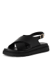 Tamaris Schaftsandalen in Schwarz