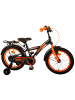 Volare Kinderfahrrad Thombike für Jungen 16 Zoll Kinderrad in Schwarz Orange 4 Jahre