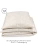 Julius Zöllner Bettwäsche-Set Jersey 80 x 80 / 35 x 40 in beige,white