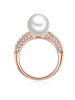Lulu & Jane Ring aus Messing in roségold