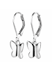 schmuck23 Silber Ohrringe 925 Schmetterling 0,7 cm x 0,8 cm