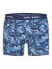 Happy Shorts Boxer Christmas in navy/ red Gingerbreadmen + navy/camouflage