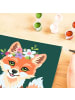 Ravensburger Ravensburger CreArt, Malen nach Zahlen Kinder - Blumiger Fuchs in bunt