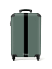 NoBoringSuitCases Suitcase, Handgepäck, Koffer, Trolley, Reisekoffer Grüner Koffer mit