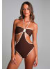 Moda Minx Badeanzug in Coffee