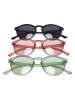 Urban Classics Glasses in black/palepink/vintagegreen